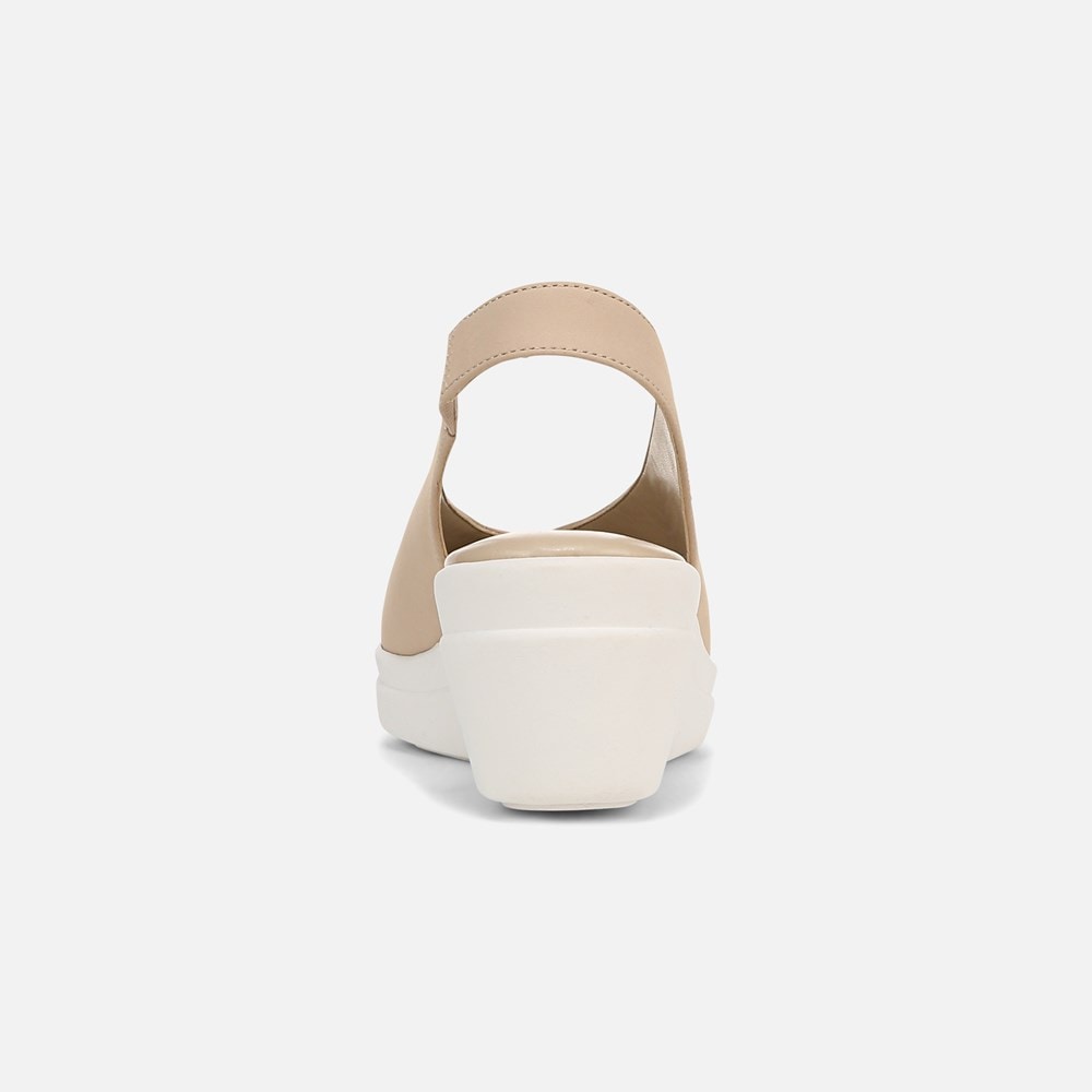 Naturalizer Sutton Slingback Wedge - Coastal Tan Nubuck