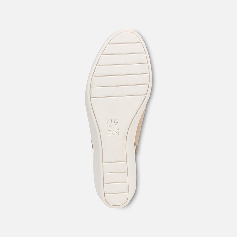 Naturalizer Sutton Slingback Wedge - Coastal Tan Nubuck