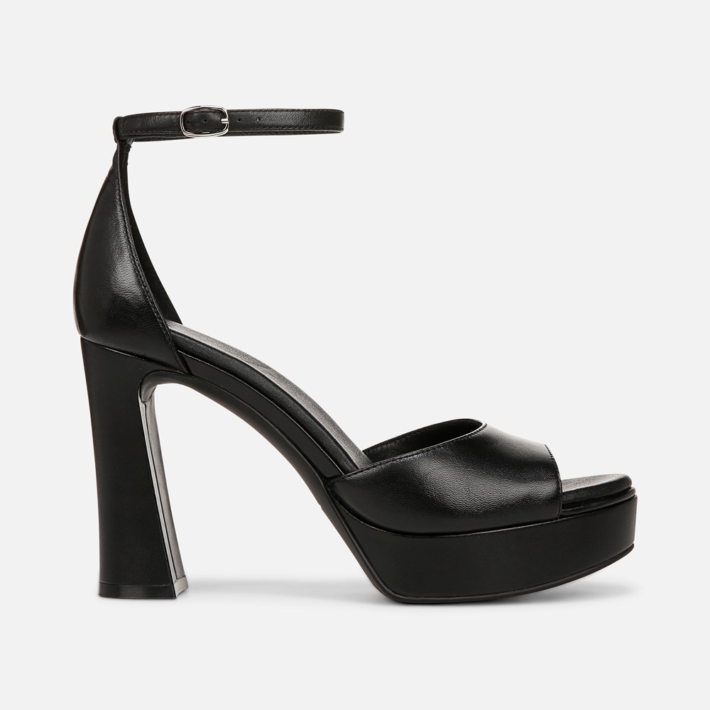 Naturalizer 27 Edit Delphie Dress Sandal - Black Leather