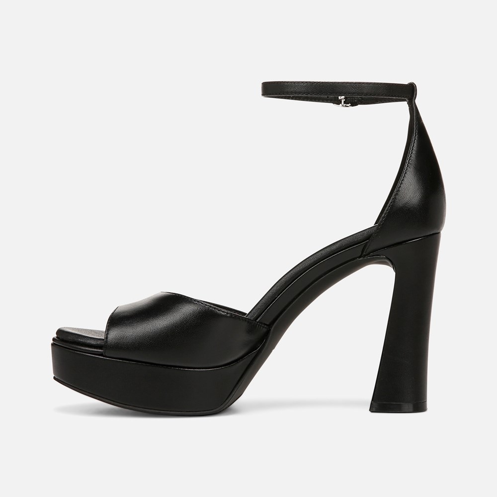 Naturalizer 27 Edit Delphie Dress Sandal - Black Leather
