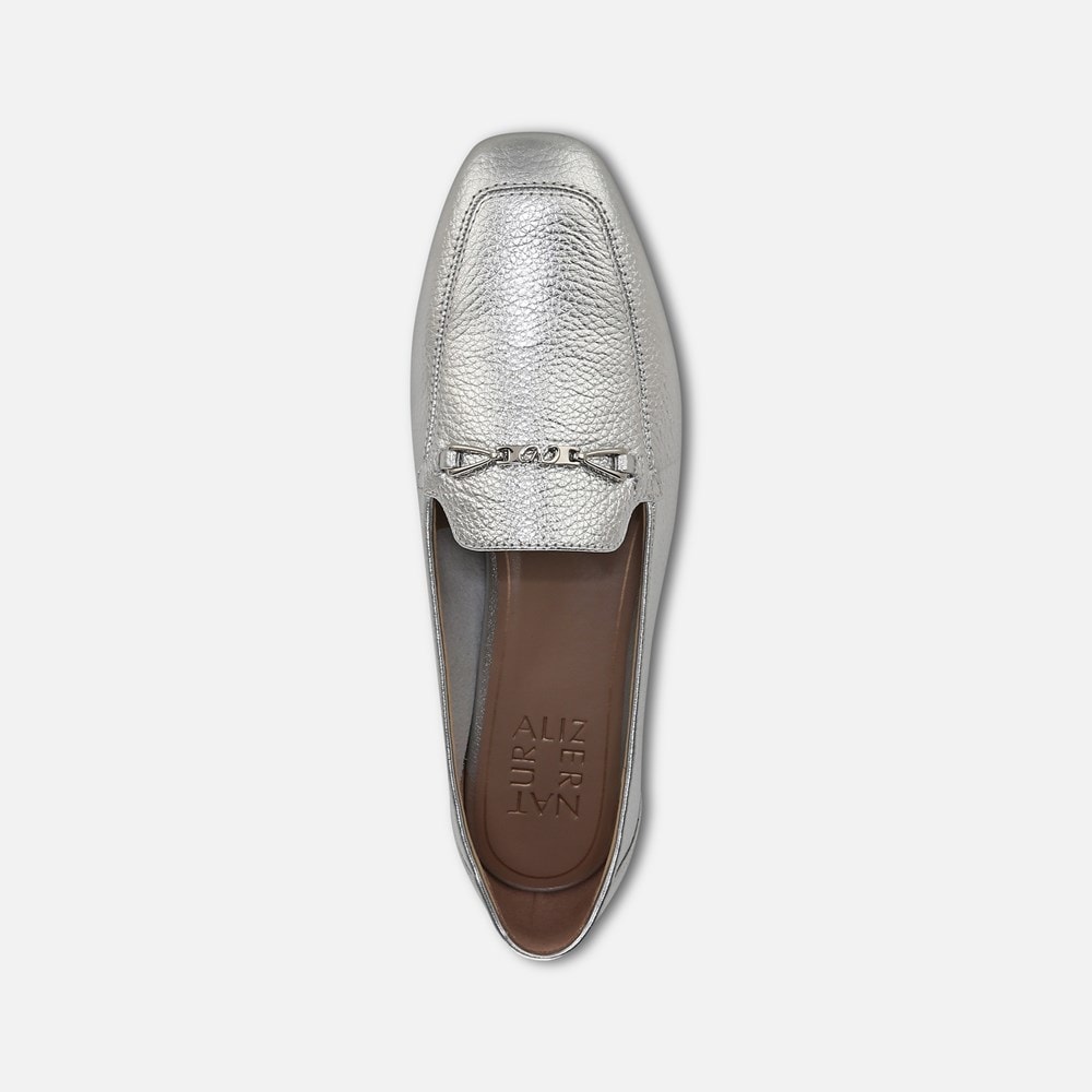 Naturalizer Cecilia Loafer - Silver Leather