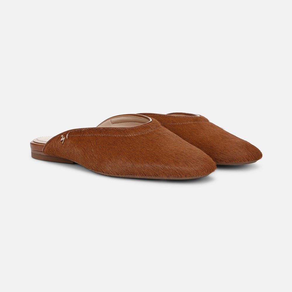 Naturalizer 27 EDIT Carla Mule - Tawny Brown Leather