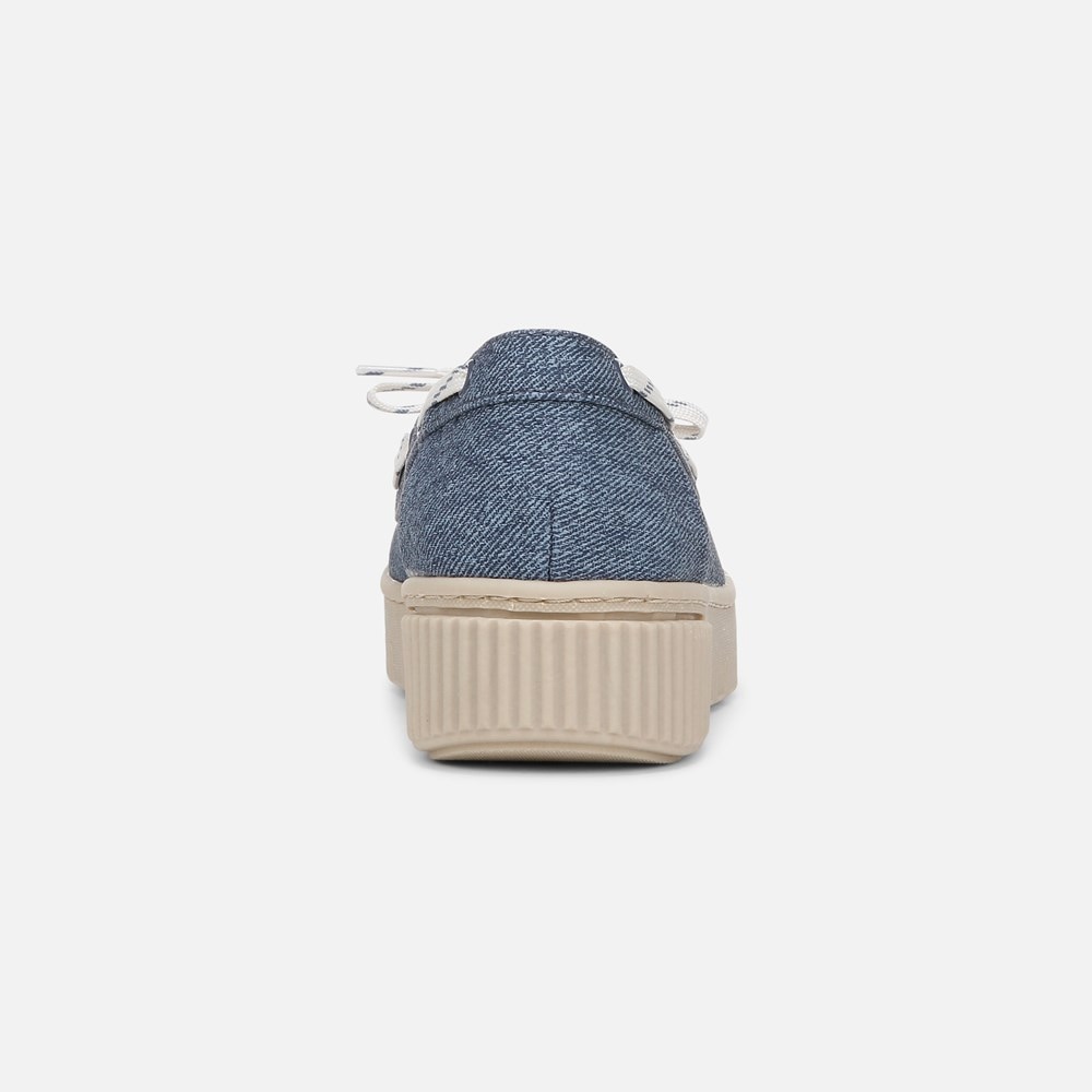 Naturalizer SOUL Tia Boat Shoe - Denim Blue Fabric