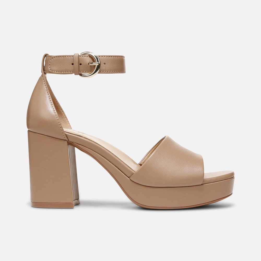 Naturalizer Pearlyn Dress Sandal - Taupe Leather
