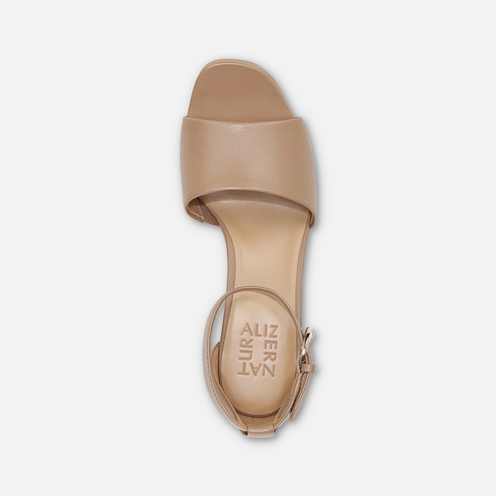 Naturalizer Pearlyn Dress Sandal - Taupe Leather