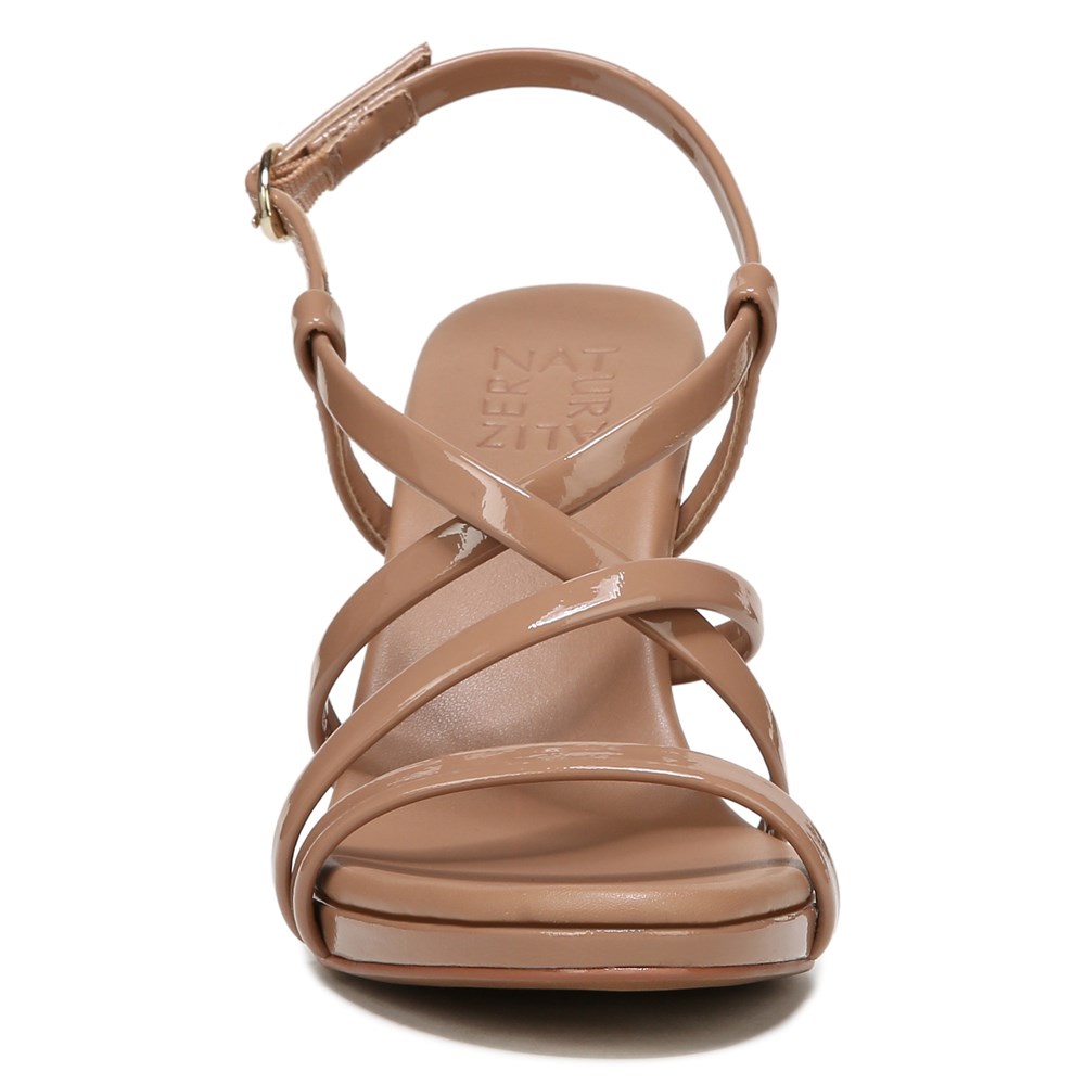 Naturalizer Luisa Dress Sandal - Taupe Patent Leather