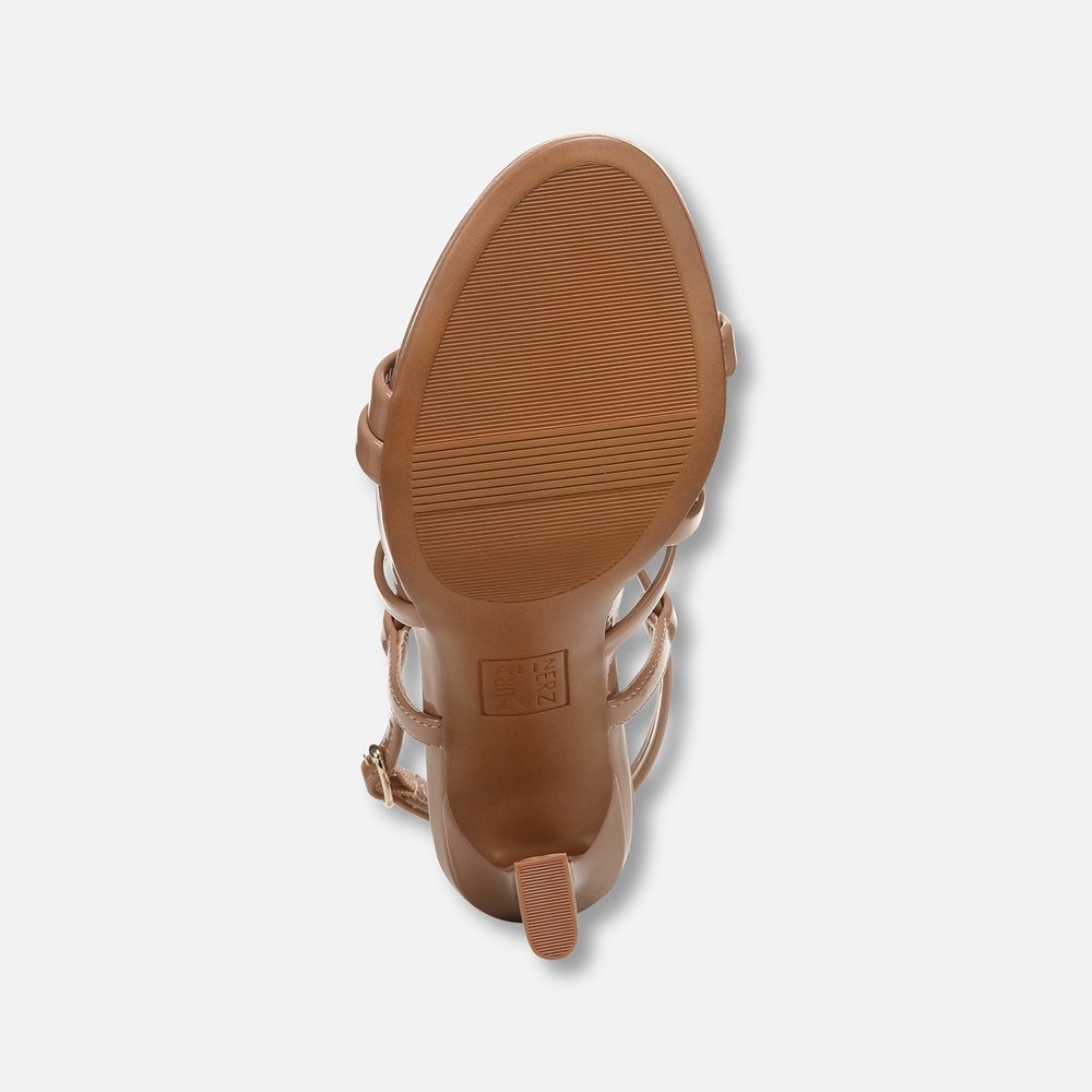 Naturalizer Luisa Dress Sandal - Taupe Patent Leather