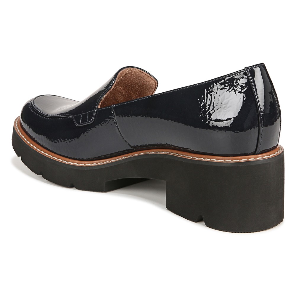 Naturalizer Cabaret Loafer - French Navy Blue Patent Synthe