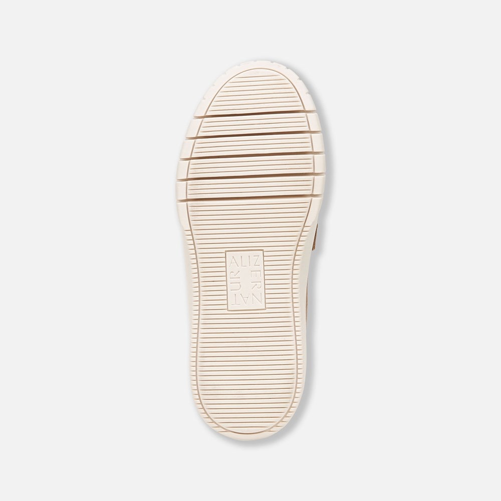 Naturalizer Daphne Slip on Sneaker - Camel Brown Suede