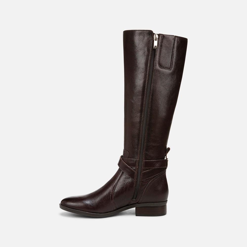 Naturalizer Rena 2 Riding Boot - Brown Leather