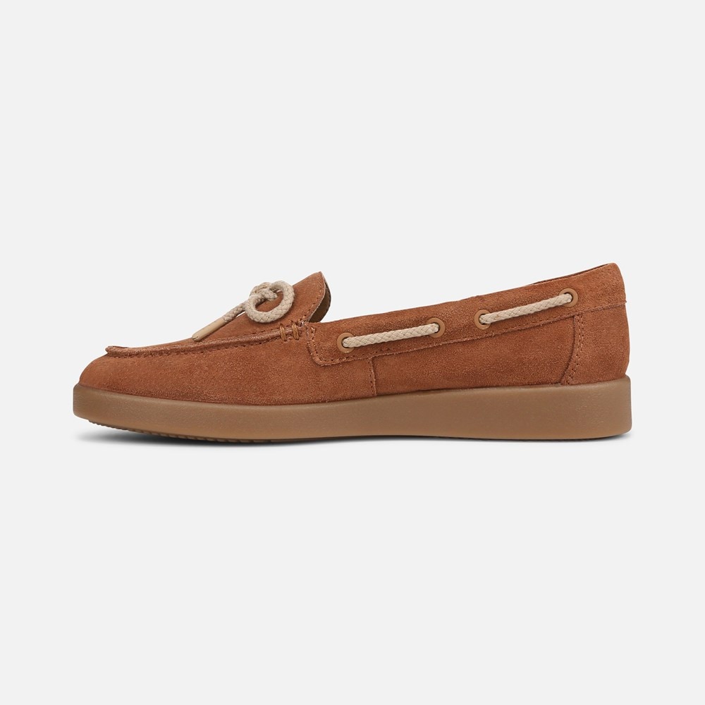 Naturalizer Keel Boat Shoe - English Tea Brown Suede