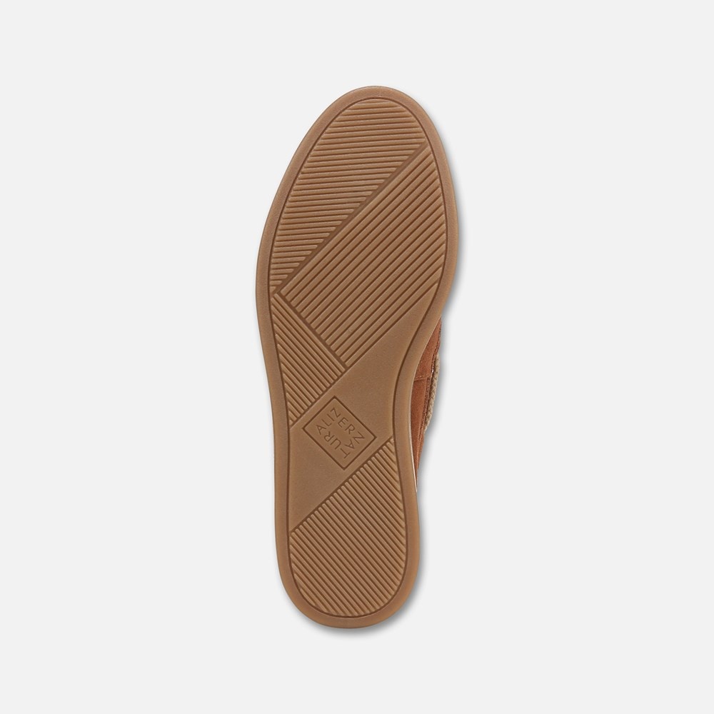 Naturalizer Keel Boat Shoe - English Tea Brown Suede