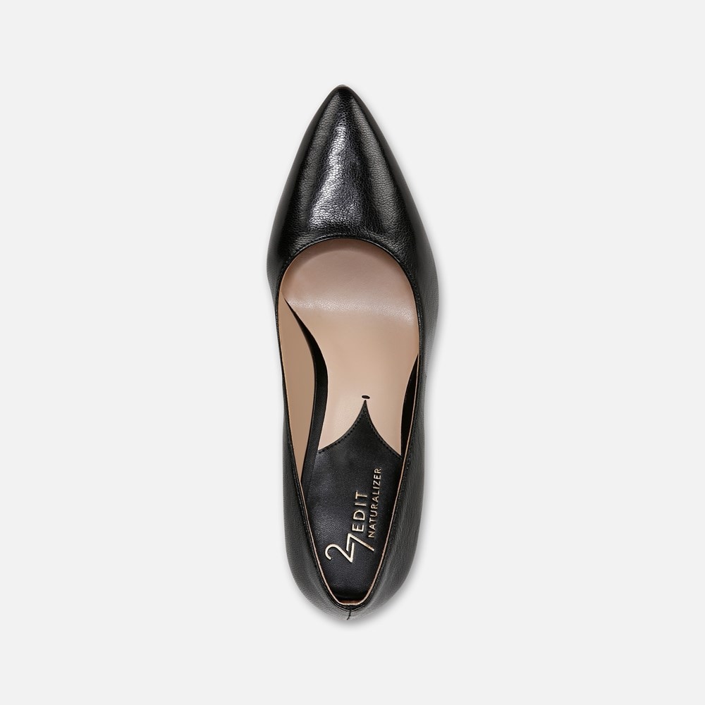 Naturalizer 27 EDIT Adele Pump - Black Leather