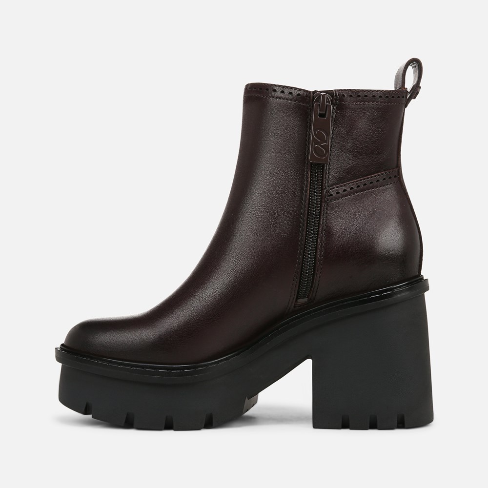 Naturalizer Quest Bootie - Dark Brown Leather