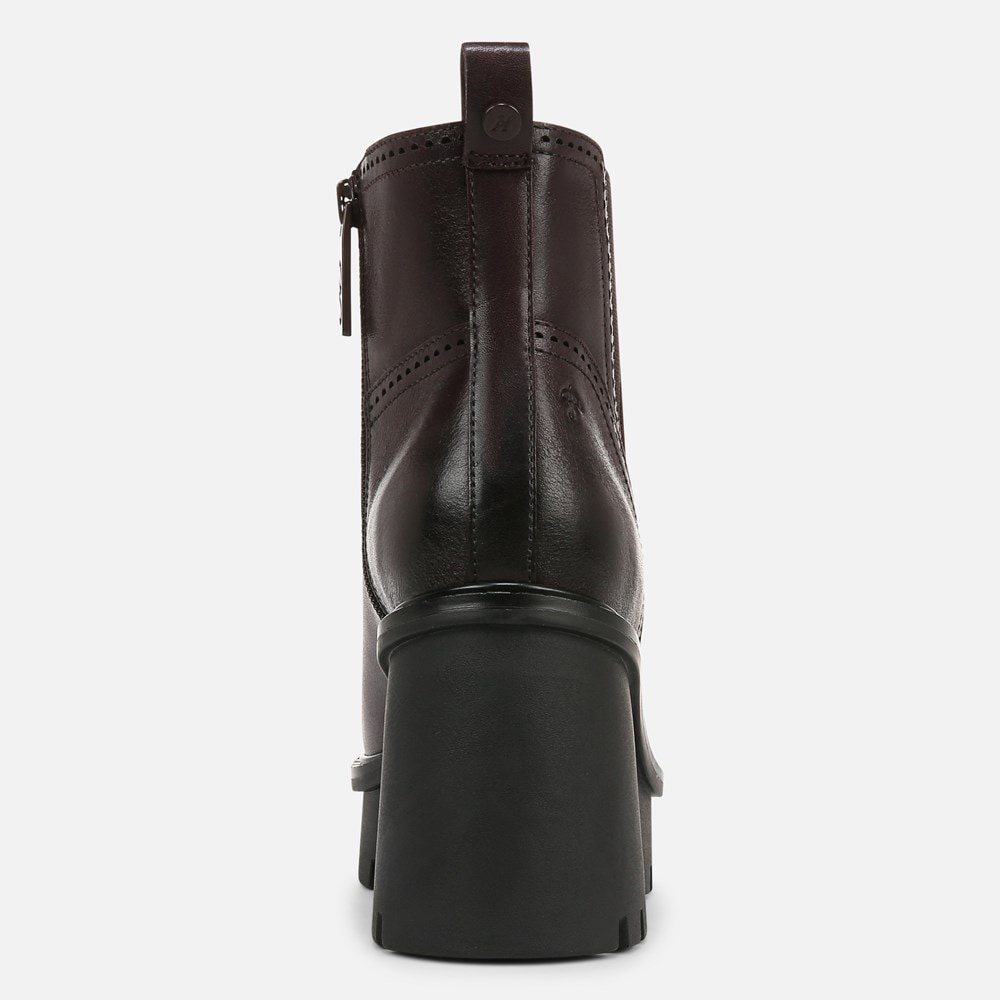 Naturalizer Quest Bootie - Dark Brown Leather