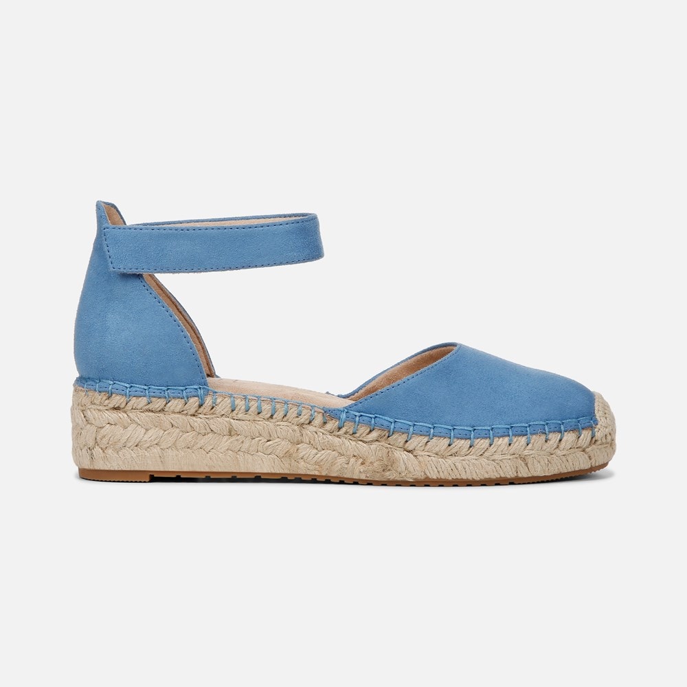 Naturalizer SOUL Wren Espadrille - Linen Blue Fabric