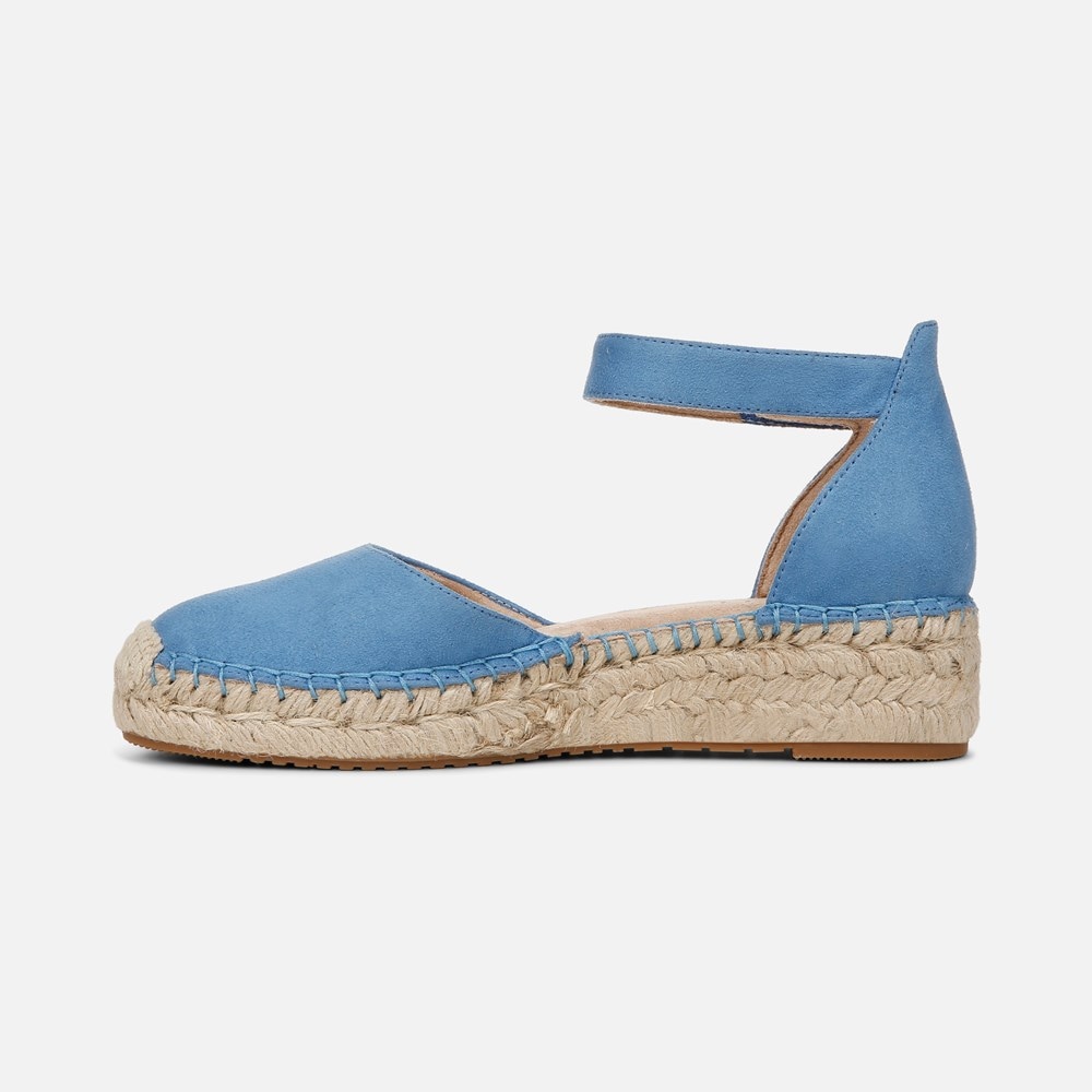 Naturalizer SOUL Wren Espadrille - Linen Blue Fabric