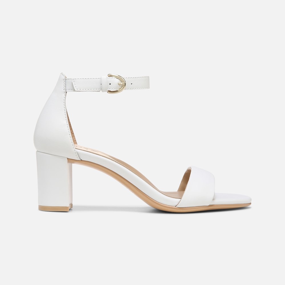 Naturalizer Vera Dress Sandal - White Leather