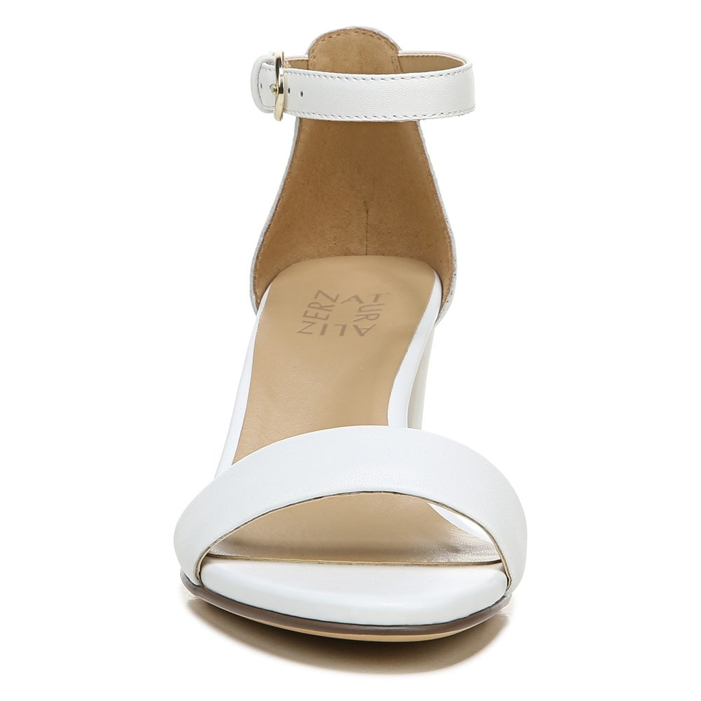 Naturalizer Vera Dress Sandal - White Leather