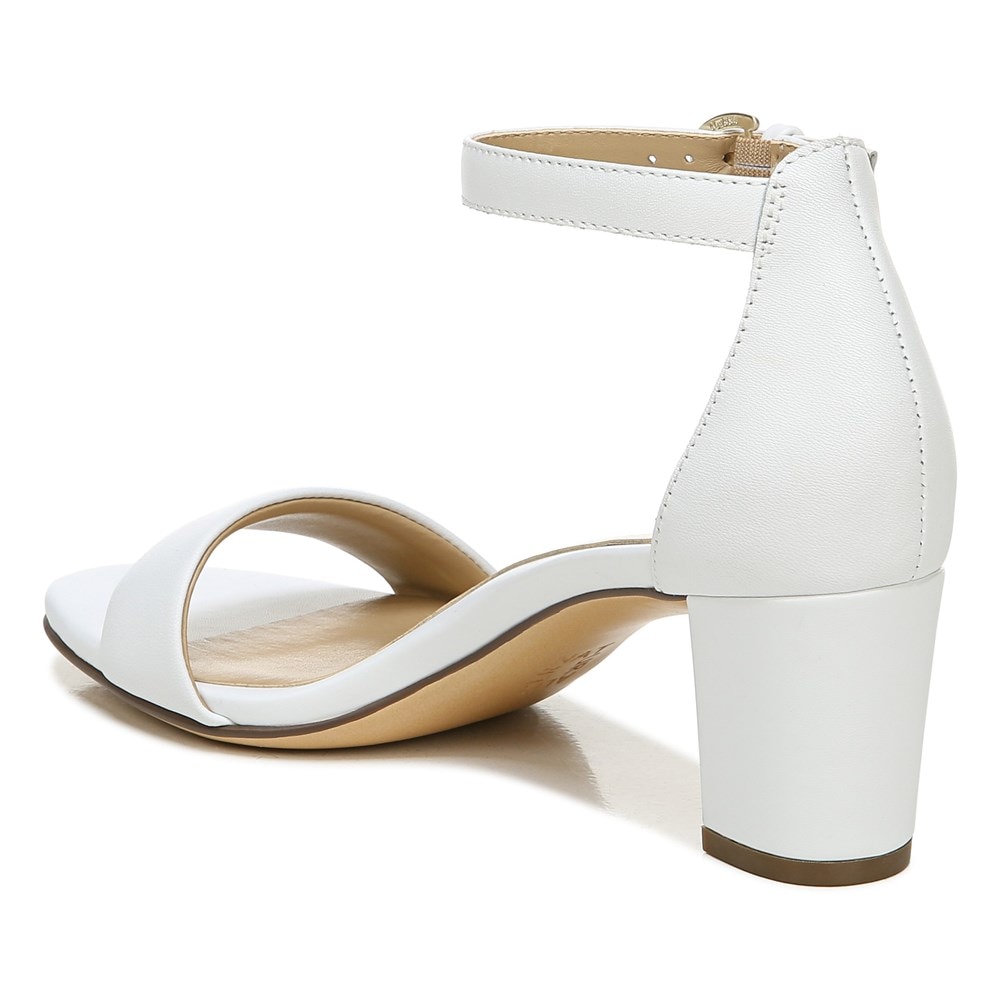 Naturalizer Vera Dress Sandal - White Leather