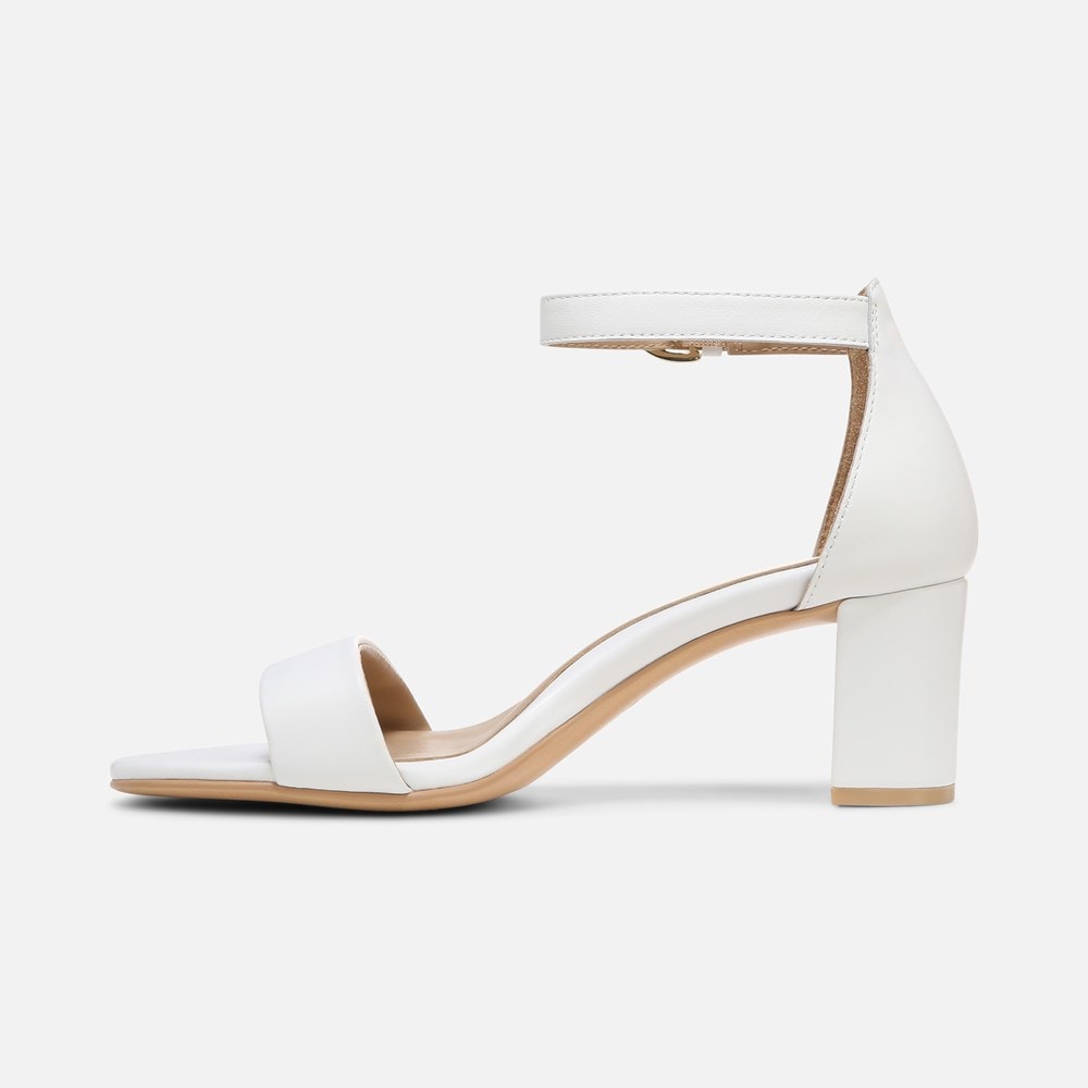 Naturalizer Vera Dress Sandal - White Leather
