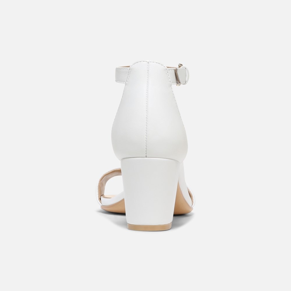 Naturalizer Vera Dress Sandal - White Leather