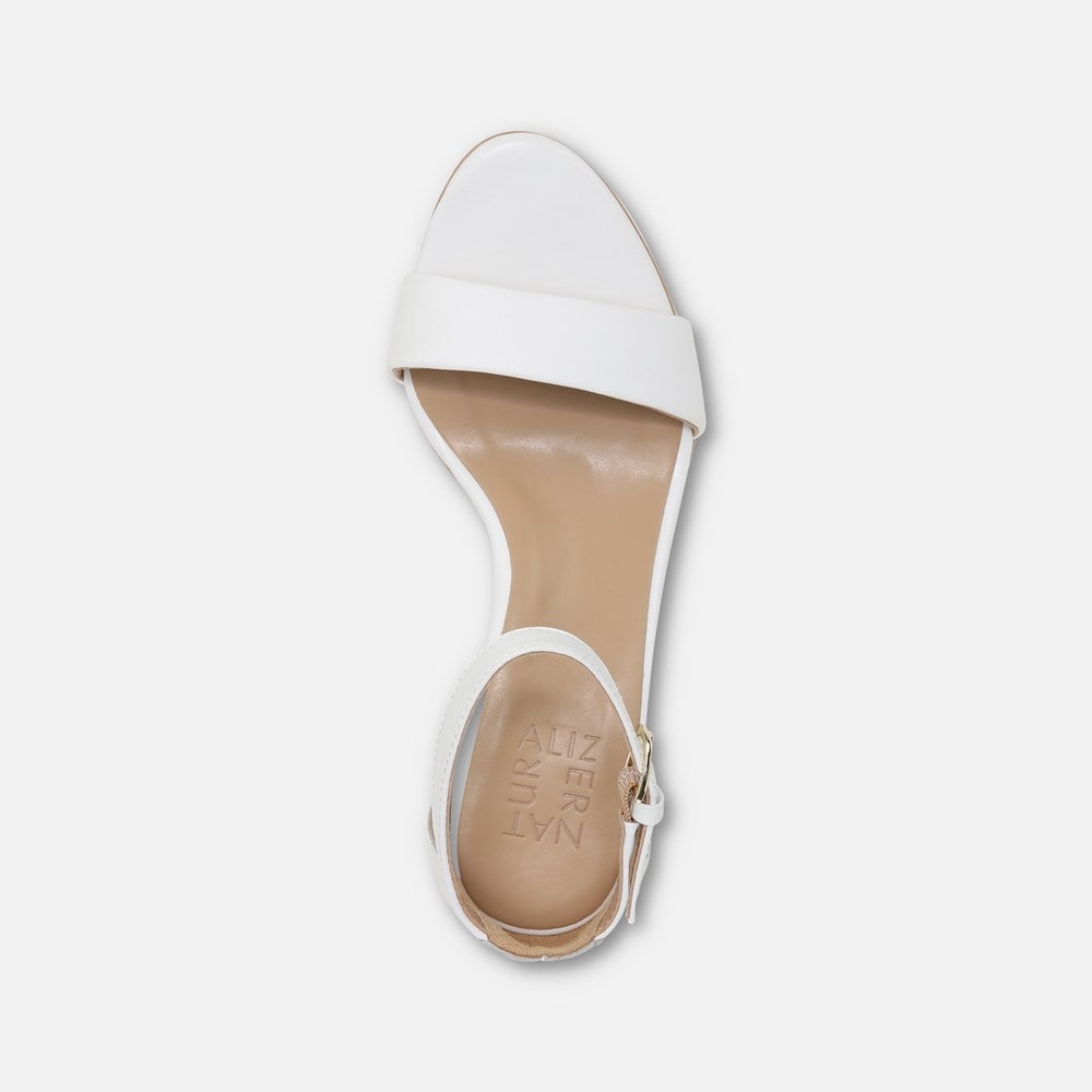 Naturalizer Vera Dress Sandal - White Leather
