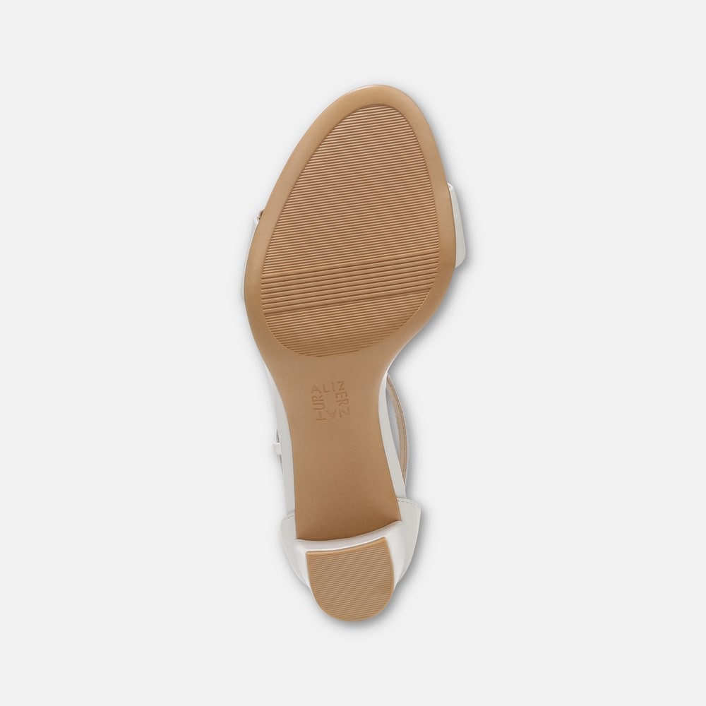 Naturalizer Vera Dress Sandal - White Leather