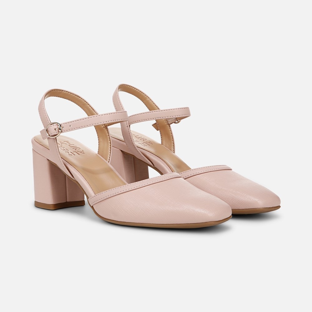 Naturalizer Wave Dress Shoe - Cameo Blush Pink Faux Leather