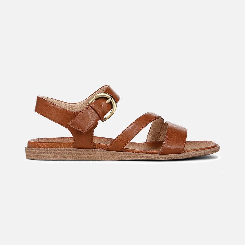 Naturalizer SOUL Jayvee Sandal - Brown Faux Leather