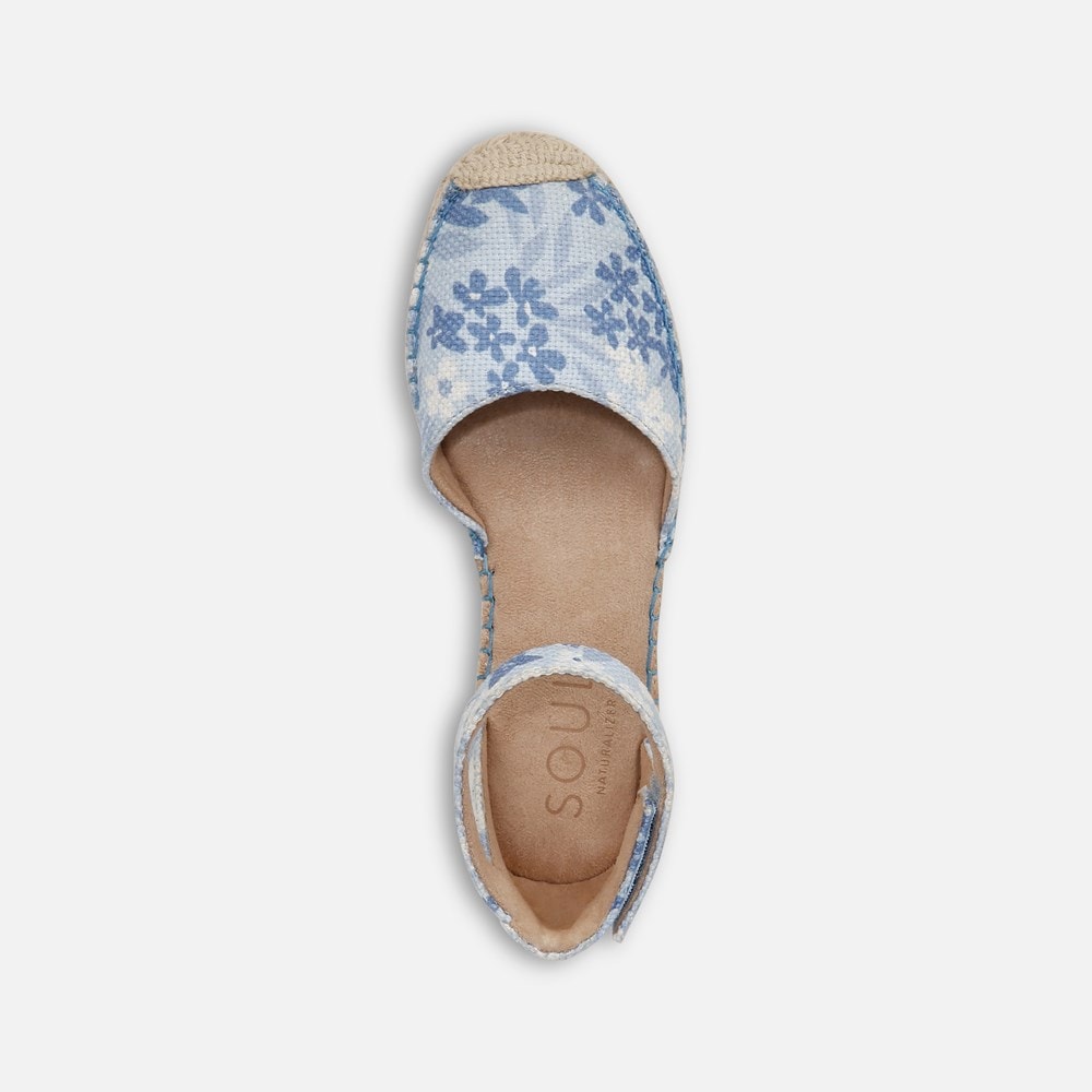 Naturalizer SOUL Wren Espadrille - Bluebell Fabric