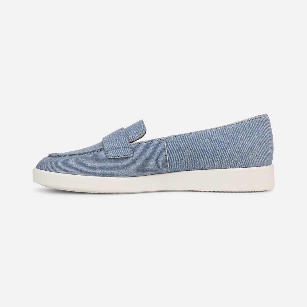 Naturalizer Karis Loafer - Denim Blue Suede