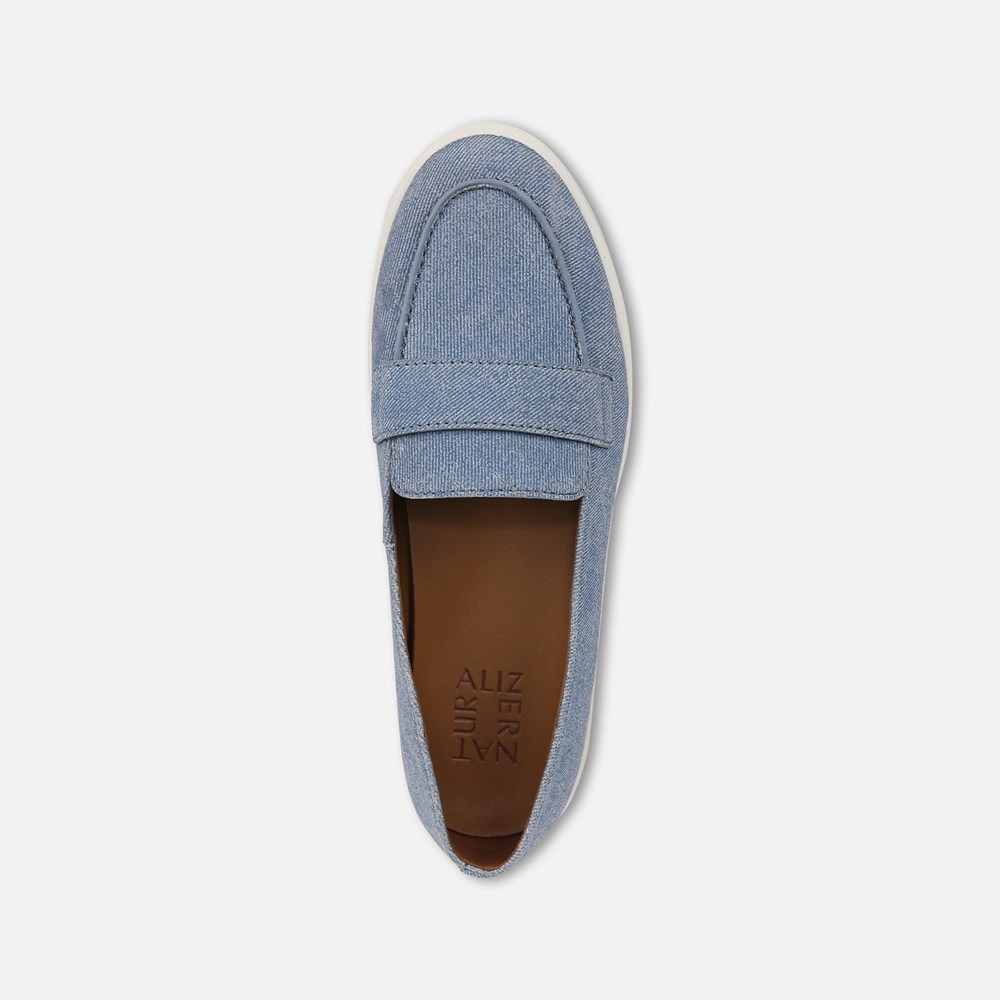 Naturalizer Karis Loafer - Denim Blue Suede
