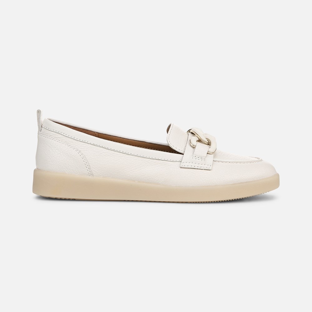 Naturalizer Kateri Bit Loafer - Warm White Leather