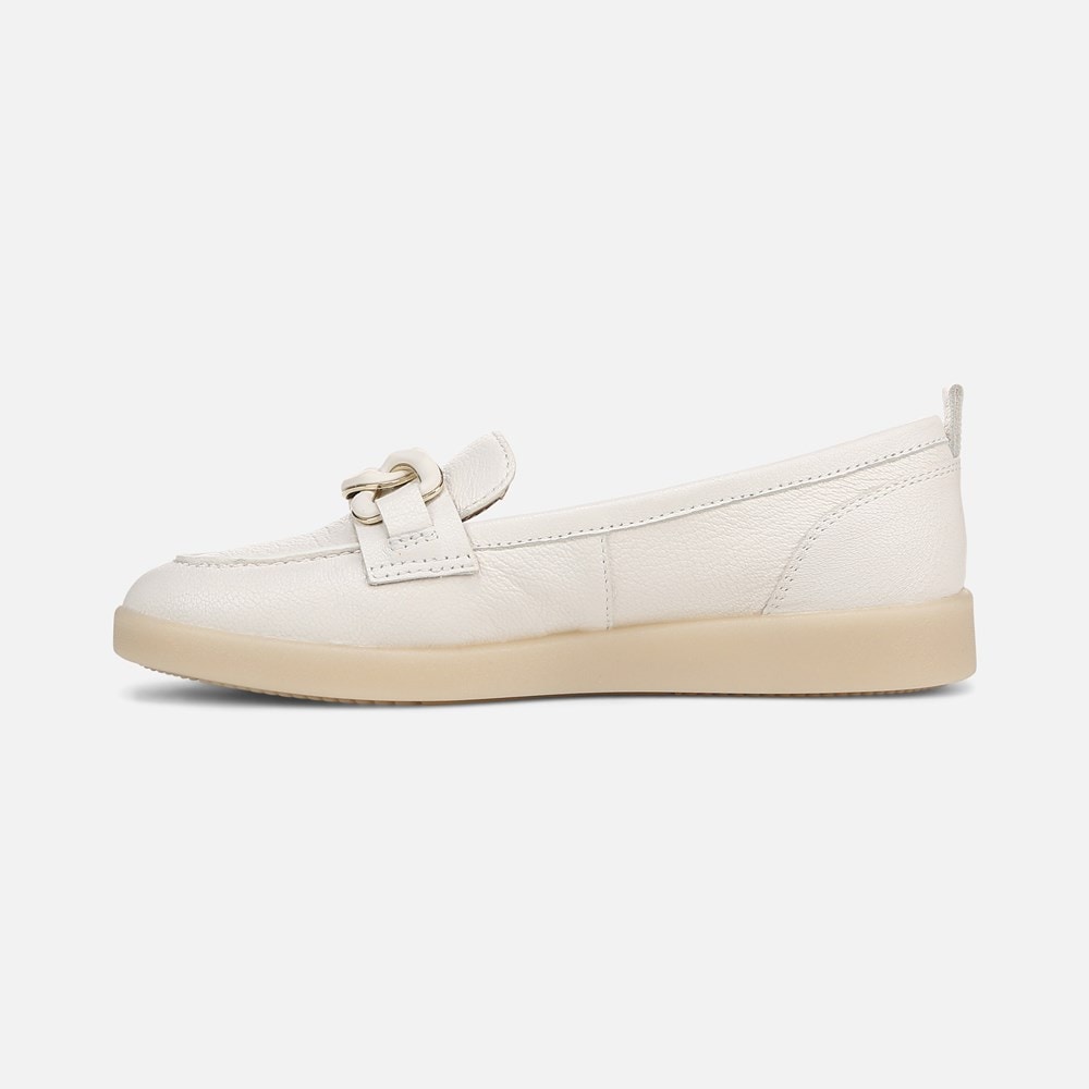 Naturalizer Kateri Bit Loafer - Warm White Leather