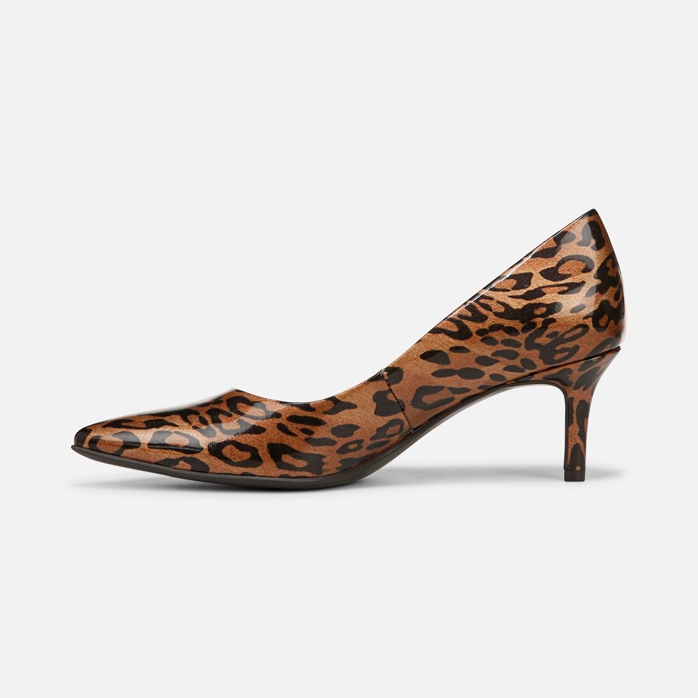 Naturalizer Everly Pump - Leopard Print Faux Leather