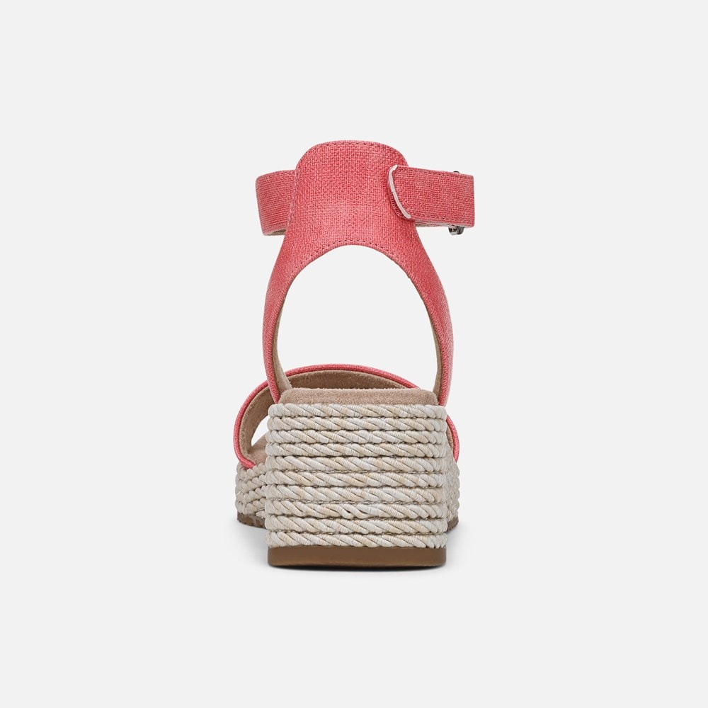 Naturalizer SOUL Gloria Espadrille - Coral Fabric