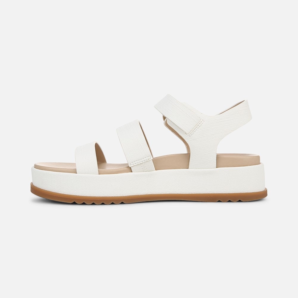 Naturalizer 27 EDIT Zizi Sandal - White Faux Leather