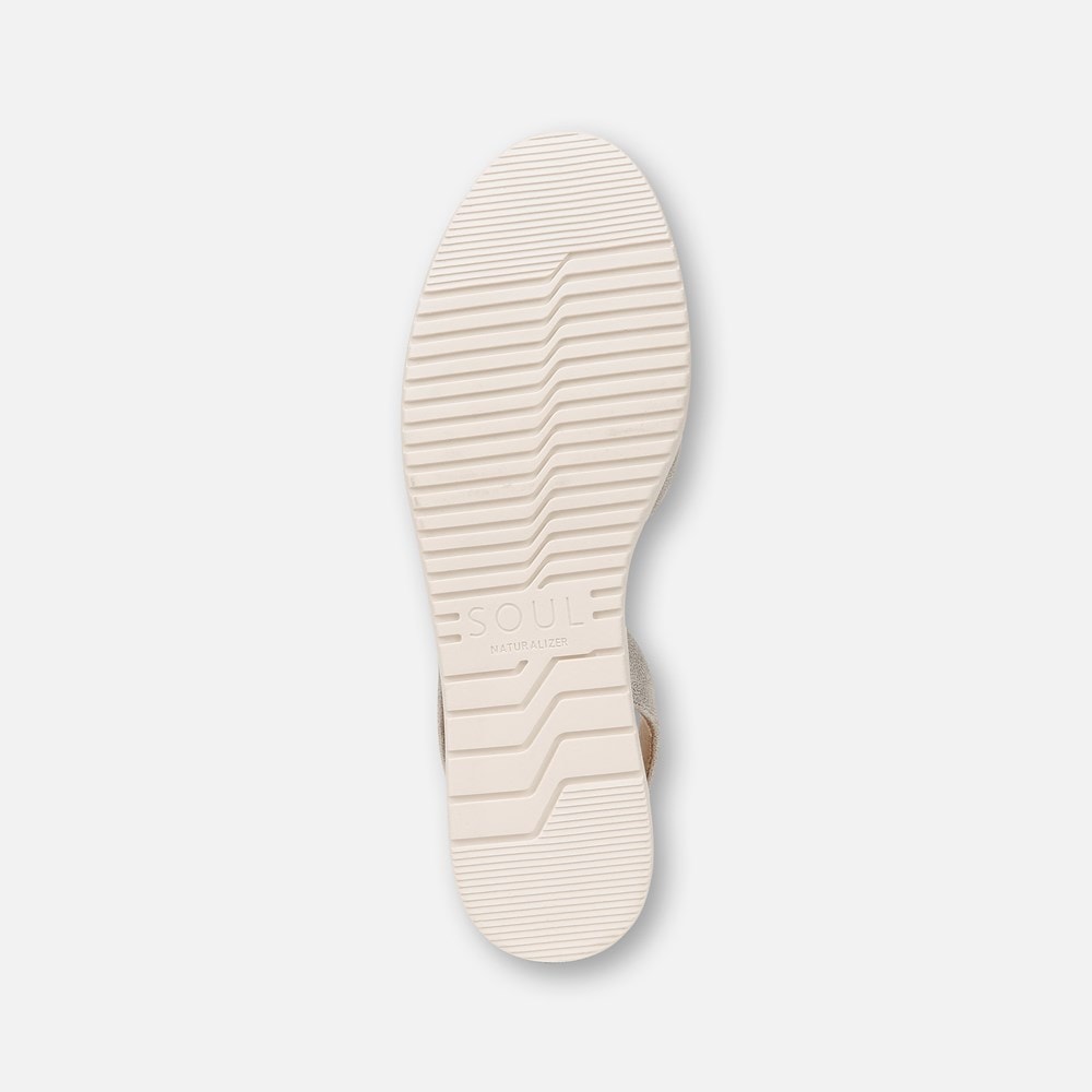 Naturalizer SOUL Idea d\'Orsay Flat - Light Gold Faux Leather