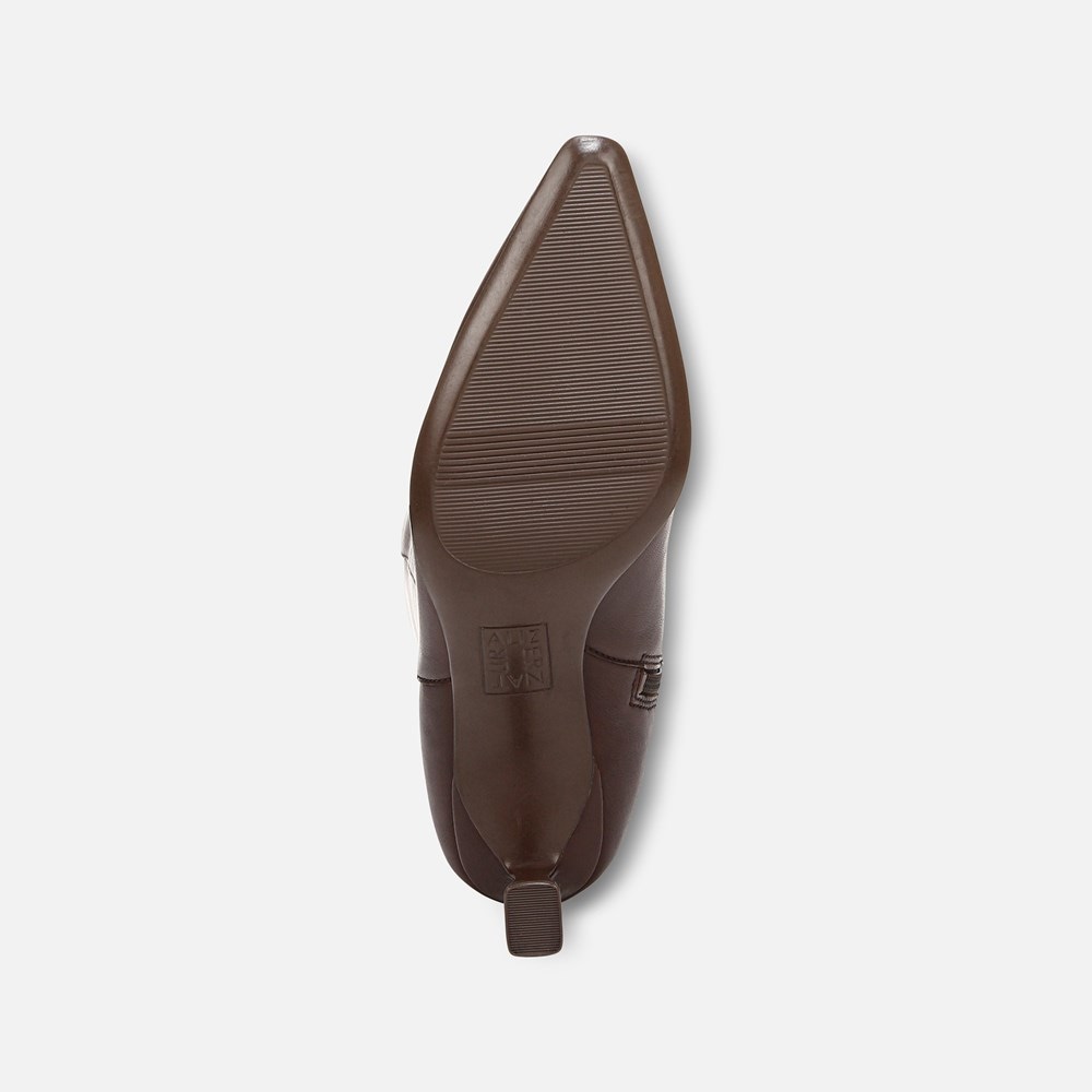 Naturalizer Deesha Wide Calf Knee High Boot - Chocolate Bar Leather
