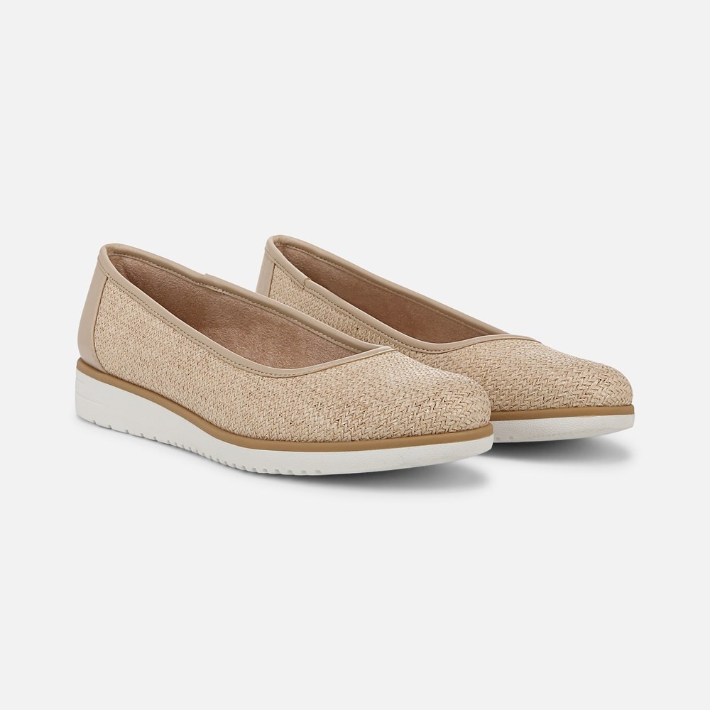 Naturalizer SOUL Idea Ballet Flat - Coastal Tan Fabric