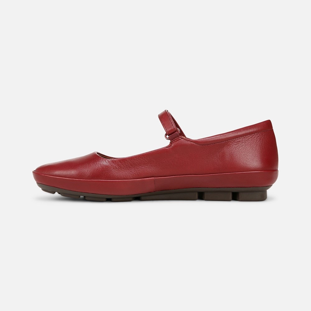 Naturalizer Behold Mary Jane Flat - Cranberry Leather