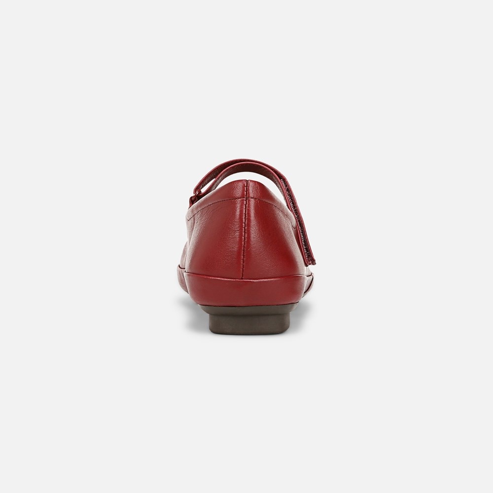 Naturalizer Behold Mary Jane Flat - Cranberry Leather