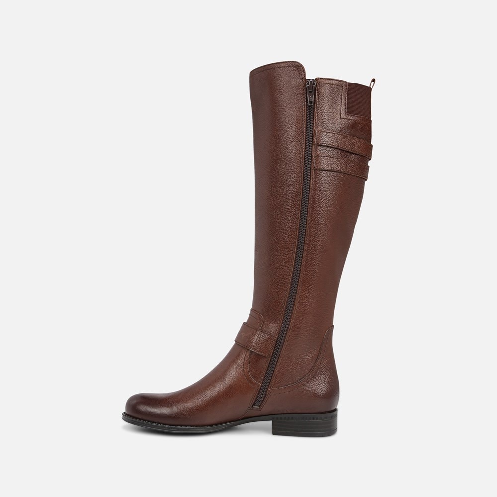 Naturalizer Jessie Knee High Boot - Chocolate Bar Leather