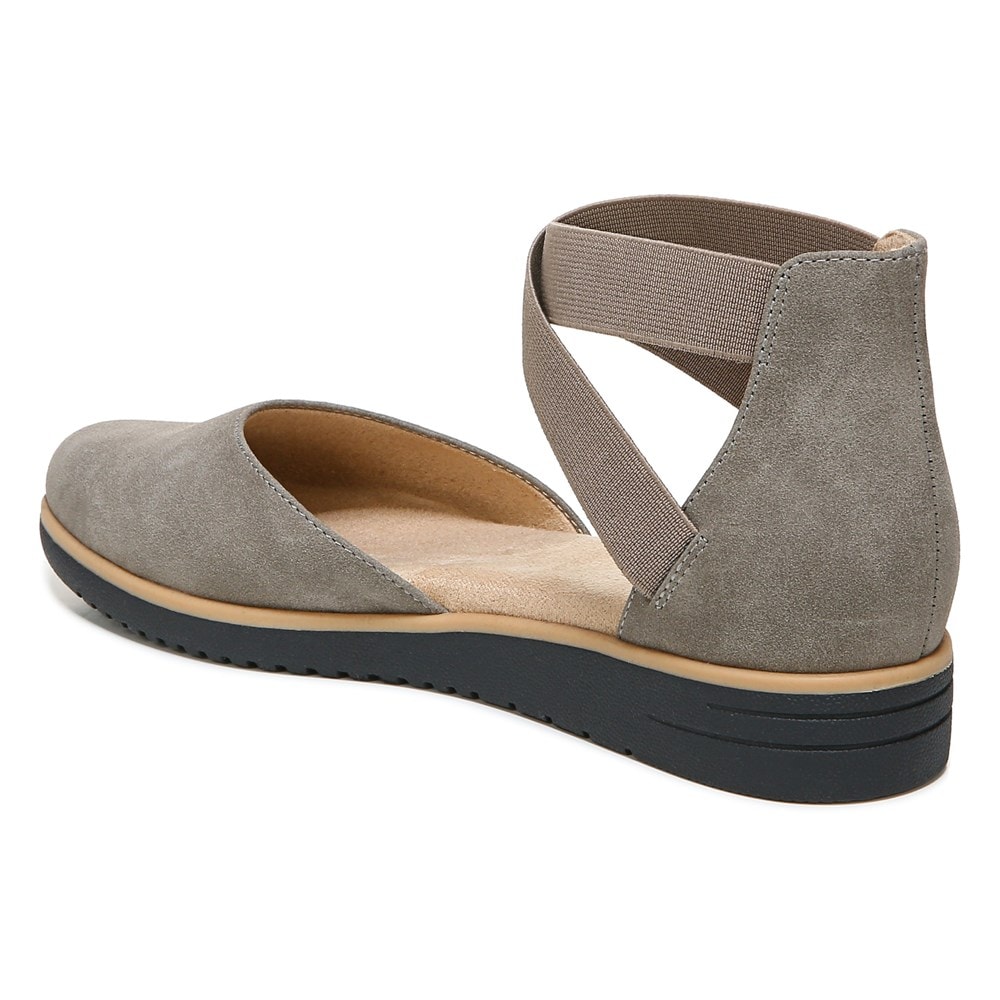 Naturalizer SOUL Intro Flat - Grey Synthetic Nubuck