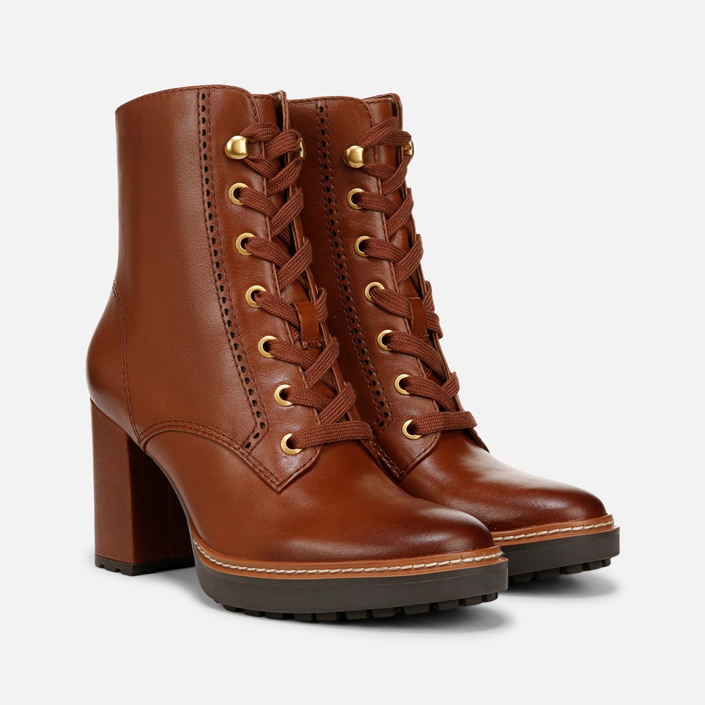 Naturalizer Callie Bootie - Cider Spice Brown Leather