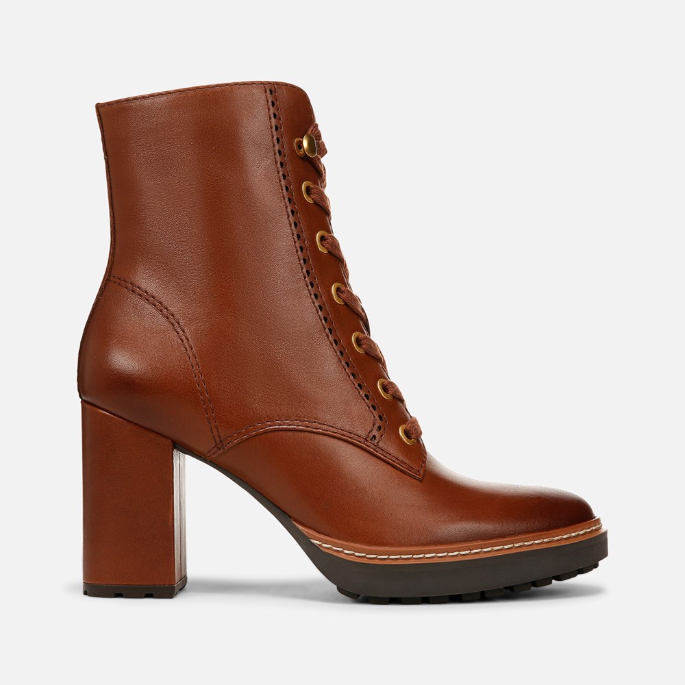 Naturalizer Callie Bootie - Cider Spice Brown Leather