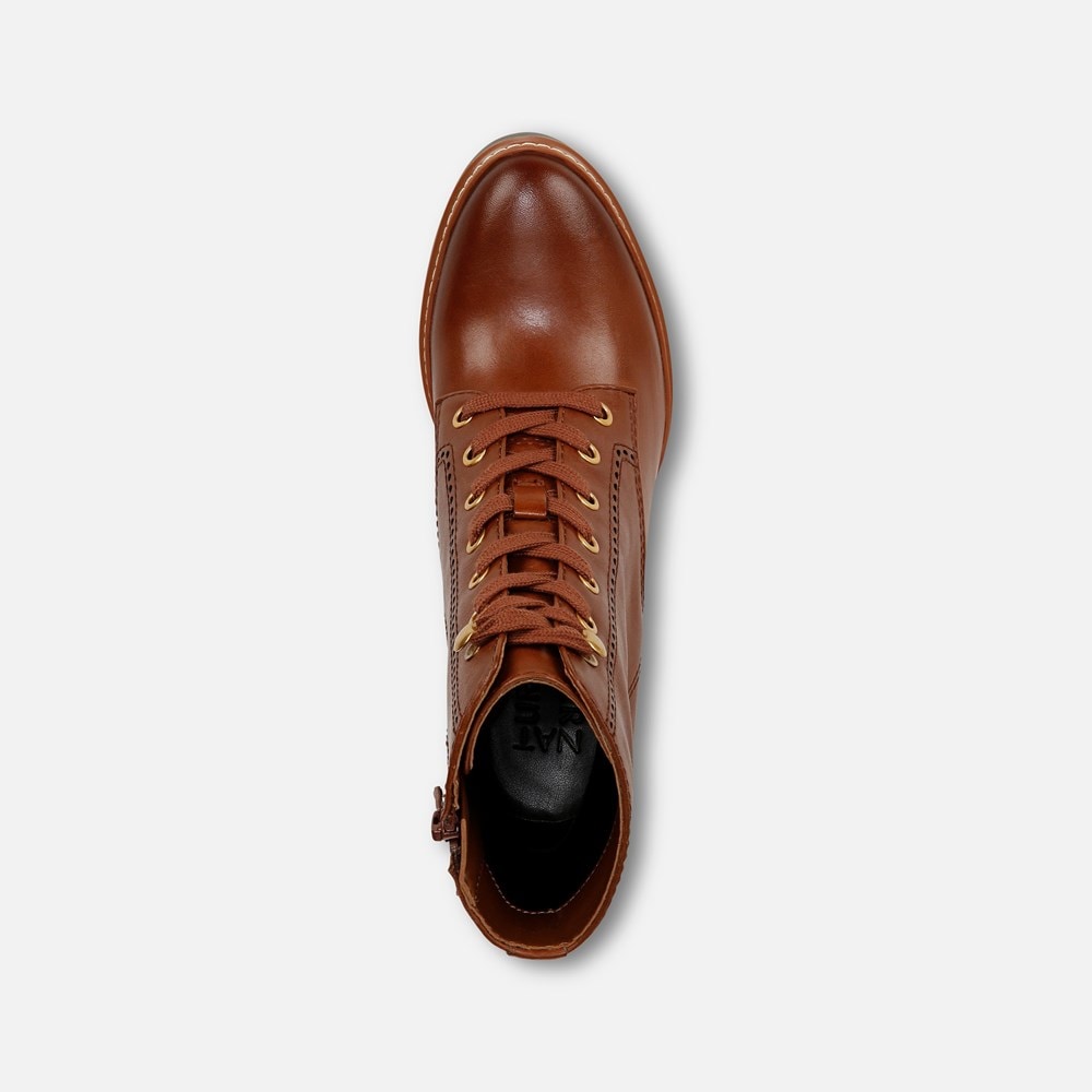 Naturalizer Callie Bootie - Cider Spice Brown Leather