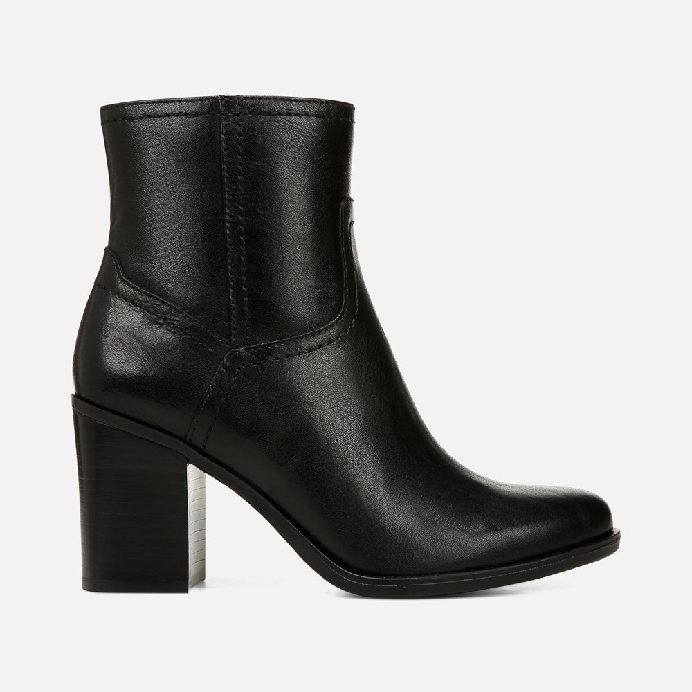Naturalizer Kalina Ankle Bootie - Black Leather