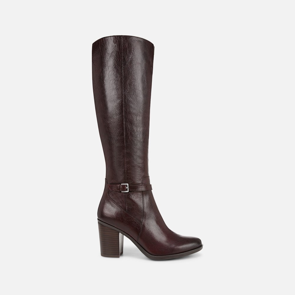 Naturalizer Kalina Knee High Boot - Wine Leather